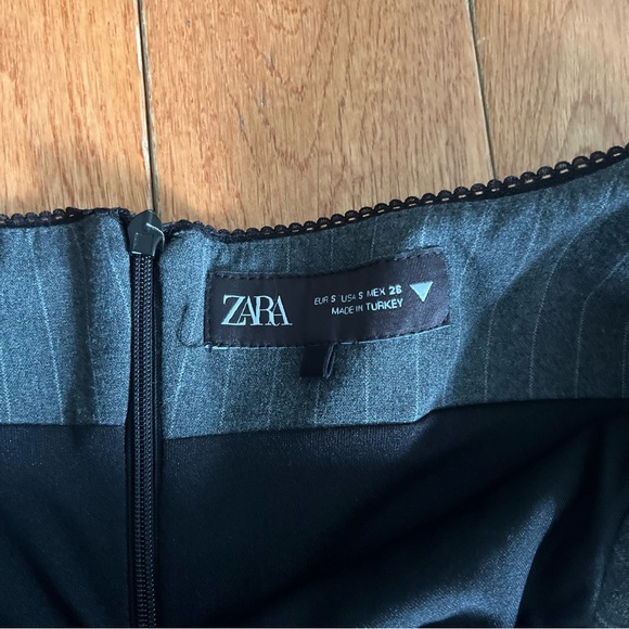 Zara Pinstripe Mini Dress - Picture 8 of 10